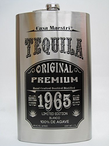 Amazon.co.jp: カサ・マエストリ ブランコ テキーラ フラスクボトル